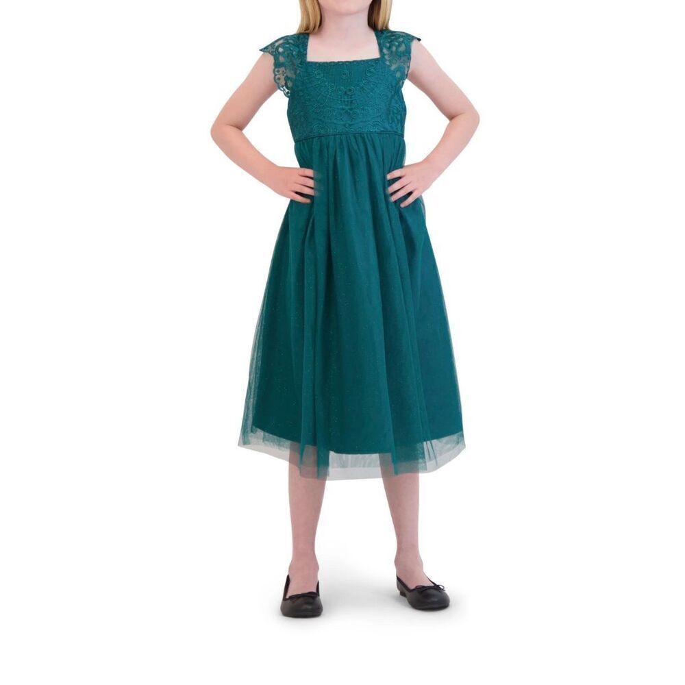 Kensie Girl Sheer Midi Dress